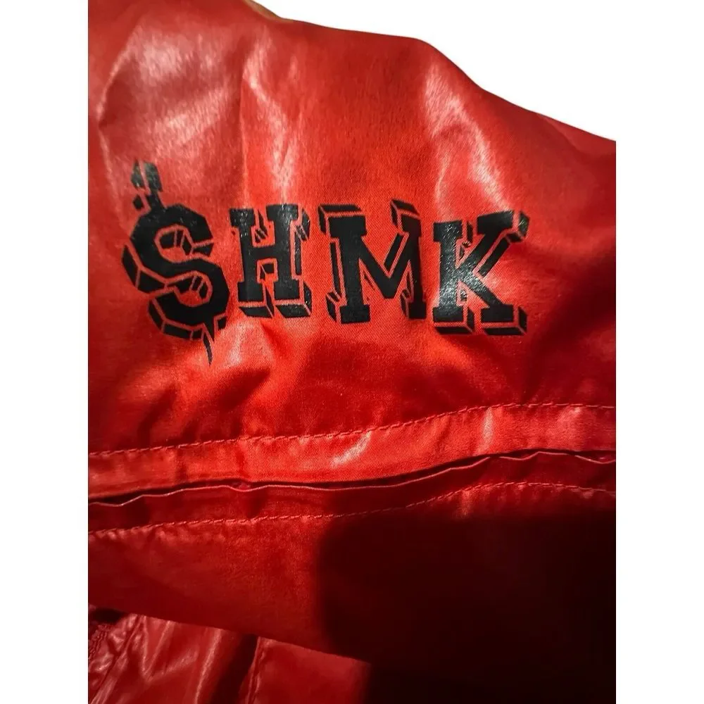 SHMACK LVY League Jacket Men's Size ~4XL In Chinese Red Nylon SHMK Skater #N11-6